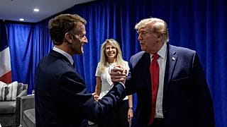 Emmanuel Macron and Donald Trump in New York, United States, 21 September, 2026