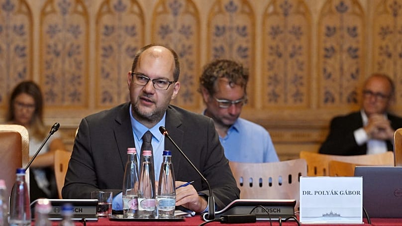 Polyák meghallgatása a parlamenti bizottság előtt