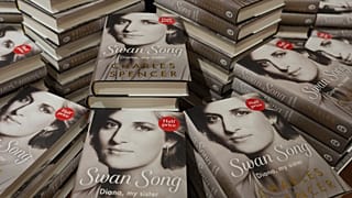 Copies of a new book by Earl Spencer on display in a bookshop in central London, 22 September, 2026