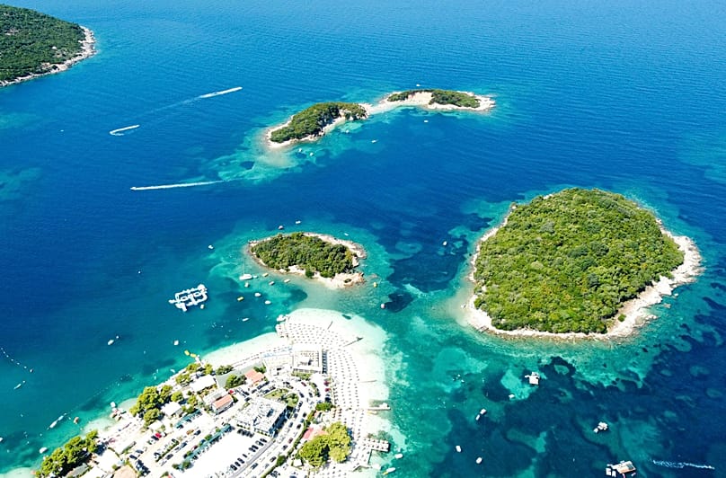 La Riviera albanaise a valu au pays le surnom de 'les Maldives de l'Europe'