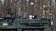 US forces in Salociai, some 178 kms (110 miles) north of the capital Vilnius, Lithuania, Monday, March 23, 2015.