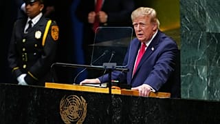 El presidente Donald Trump se dirige a la Asamblea General de las Naciones Unidas el martes 22 de septiembre de 2026 en la sede de la ONU. 