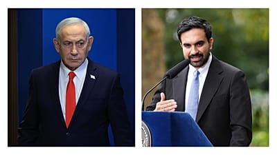 زهران ممدانی، شهردار نیویورک و بنیامین نتانیاهو، نخست‌وزیر اسرائیل