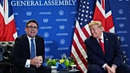 President Donald Trump meets with Britain's Prime Minister Andy Burnham during the United Nations General Assembly, Tuesday, Sept. 22, 2026, at the UN headquarters.