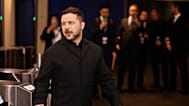 Ukraine's President Volodymyr Zelenskyy arrives ahead of the 81st session of the United Nations General Assembly at United Nations headquarters, Tuesday, Sept. 22, 2026.