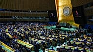 President Donald Trump speaks to the United Nations General Assembly, Tuesday, Sept. 22, 2026, at the UN headquarters.