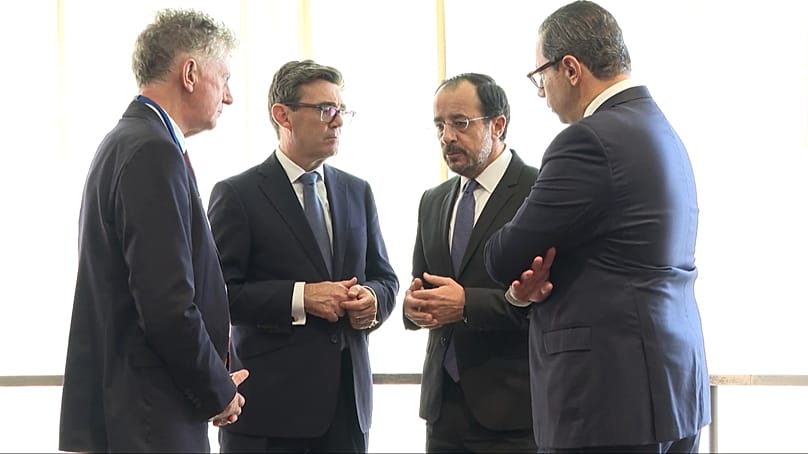 Συνάντηση του Προέδρου της Κυπριακής Δημοκρατίας με τον πρωθυπουργό του Ηνωμένου Βασιλείου