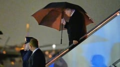 الرئيس الأميركي دونالد ترامب، الأربعاء 23 أيلول/سبتمبر 2026، قاعدة أندروز المشتركة بولاية ماريلاند. 