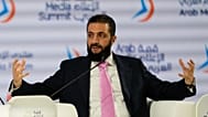 الرئيس السوري أحمد الشرع يتحدث خلال القمة العربية للإعلام 2026 في دبي، الإمارات العربية المتحدة، الثلاثاء 15 سبتمبر/أيلول 2026.
