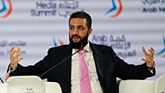 الرئيس السوري أحمد الشرع يتحدث خلال القمة العربية للإعلام 2026 في دبي، الإمارات العربية المتحدة، الثلاثاء 15 سبتمبر/أيلول 2026.