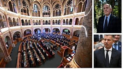 Baka András köztársasági elnök és Magyar Péter miniszterelnök 