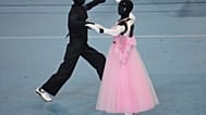 Humanoid robots compete in the dance during the World Humanoid Robot Games in Beijing, Tuesday, Aug. 25, 2026.