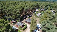 Der Campingplatz "Neue Scheune" am Schwielowsee wird am 24. September versteigert.