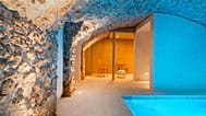 El Can Mascort Eco Hotel, uno de los hoteles con Llave Michelin más asequibles de Europa, cuenta con una zona de spa inspirada en las termas romanas