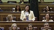Foto de archivo: Ana Belén Vázquez en una sesión parlamentaria en el Congreso.
