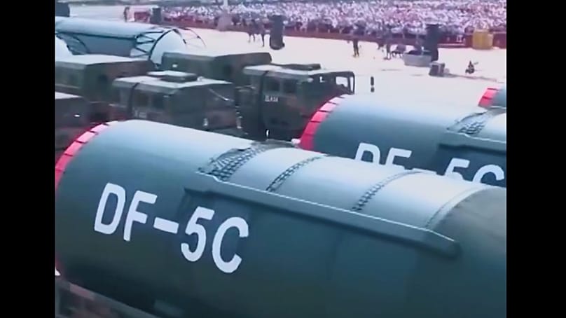 DF–5C (Dongfeng–5C) kínai ICBM rakéták
