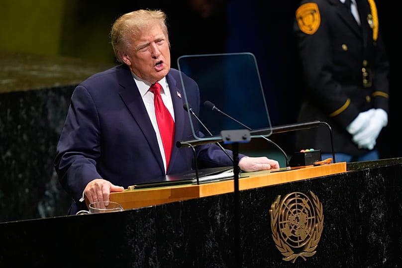 دونالد ترامپ در سخنرانی در هشتاد و یکمین نشست مجمع عمومی سازمان ملل
