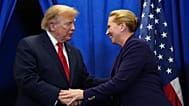 Donald Trump and Mette Frederiksen