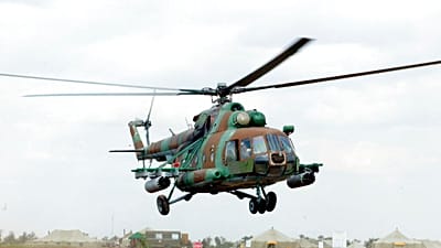 Helicóptero russo Mi-8 atravessa fronteira polaca