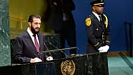 Syriens Präsident Ahmed al-Sharaa spricht in der 81. Sitzung der UN-Generalversammlung am Hauptsitz der Vereinten Nationen, 23. September 2026