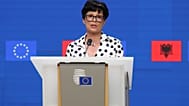European Commissioner for Enlargement Marta Kos.
