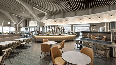 The Plaza Premium lounge at Rome Fiumicino Airport was just named the best in Europe