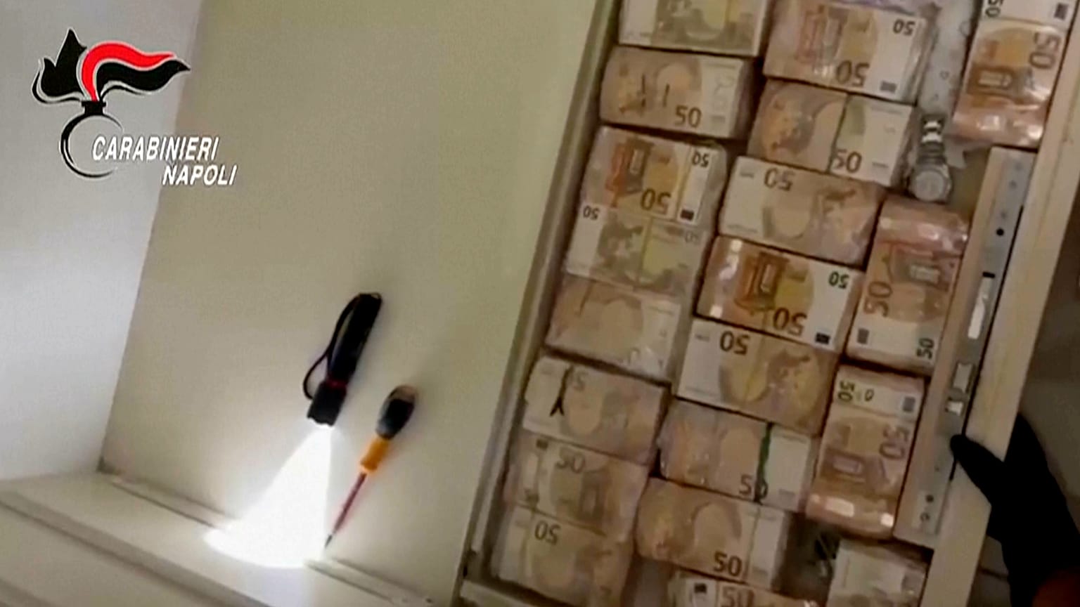 Mafia raid in Italy