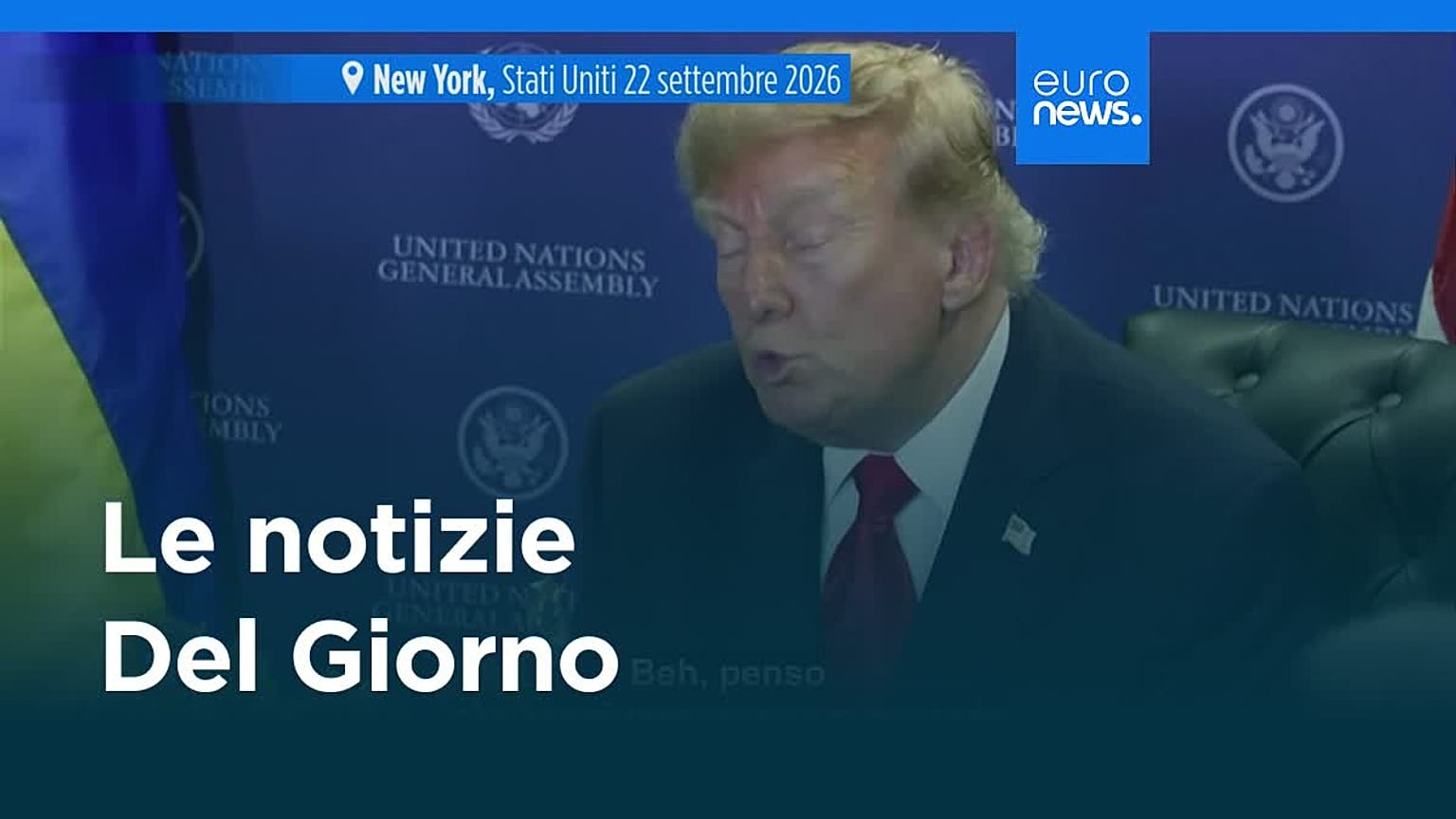 Le notizie del giorno | 23 settembre 2026 - Serale