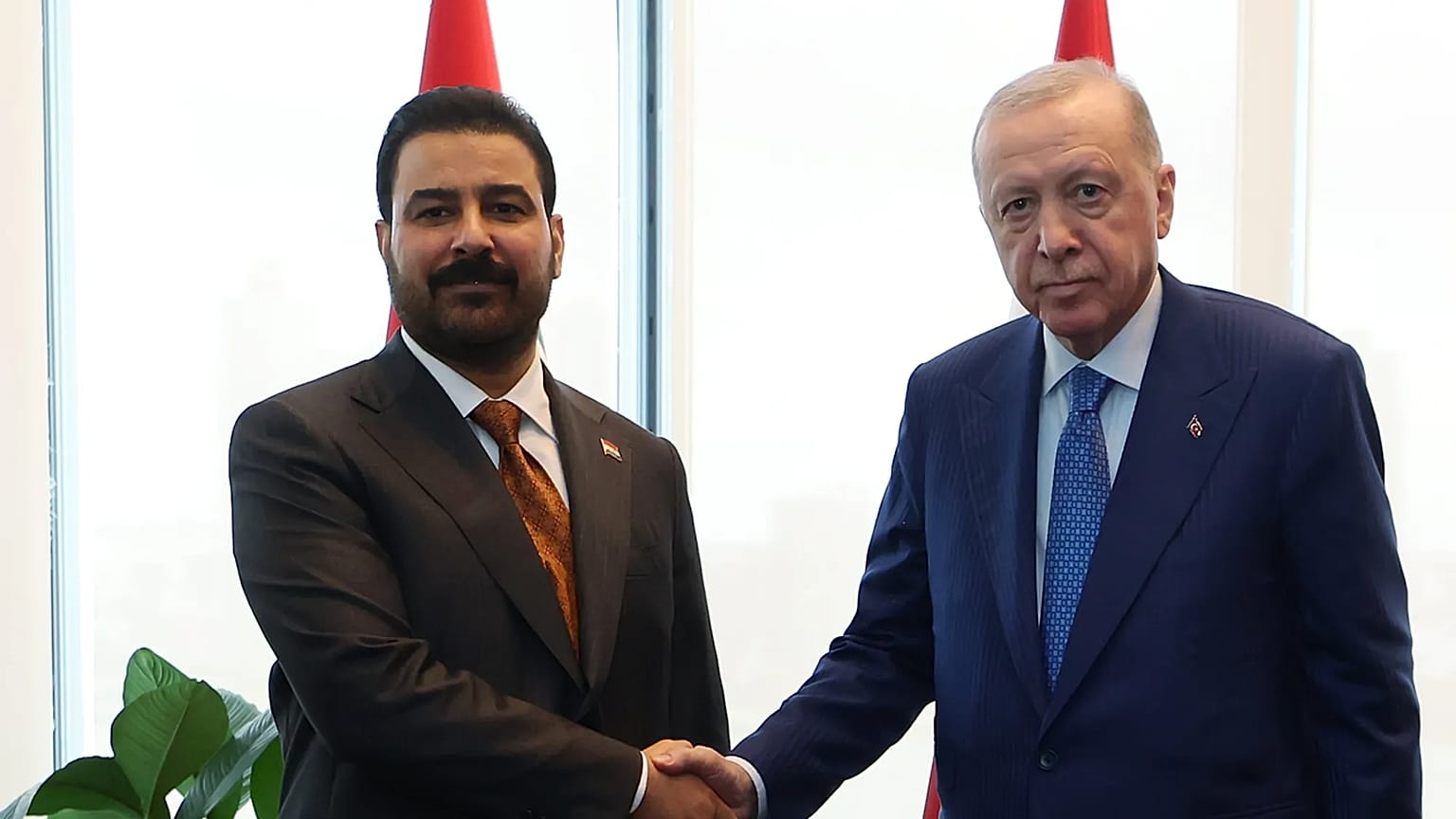 Cumhurbaşkanı Recep Tayyip Erdoğan, BM 81. Genel Kurulu dolayısıyla bulunduğu New York’ta ikili temasları kapsamında, Irak Başbakanı Ali ez-Zeydi ile görüştü