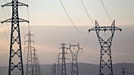 High voltage power lines are pictured outside Strasbourg, eastern France, Wednesday, Jan. 18, 2017.