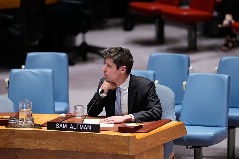 Sam Altman, CEO of OpenAI, listens during a Security Council meeting on artificial intelligence at the United Nations, 23 September, 2026