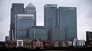 FILE. An exterior view shows the headquarters building of Barclays Bank in the Canary Wharf business district of London, 8 May 2014