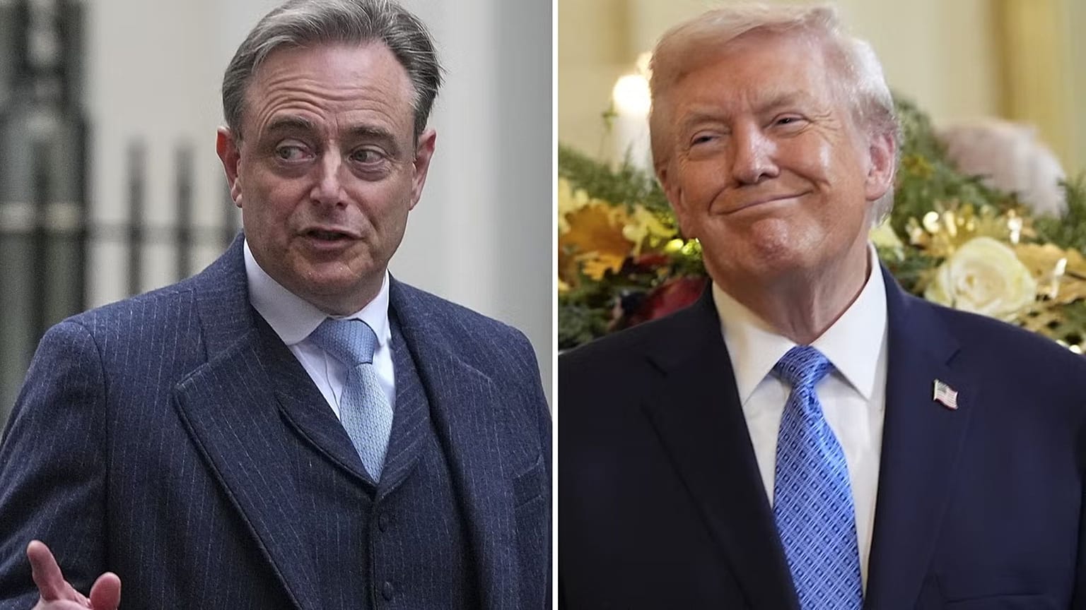 Bart de Wever és Donald Trump
