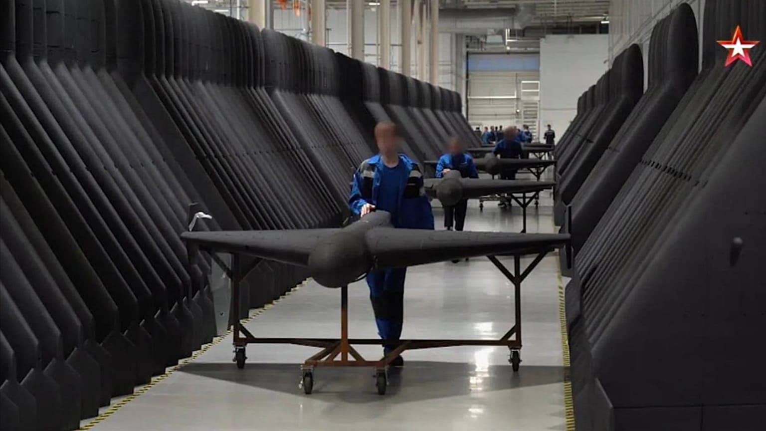 Fábrica de drones rusa