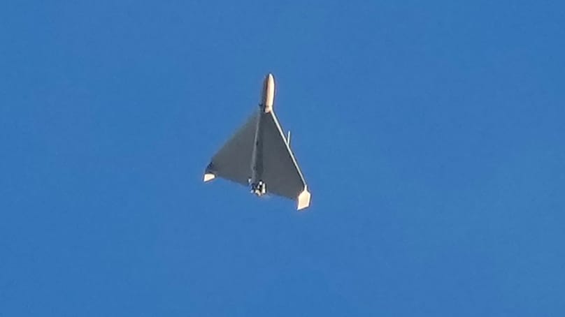 Dron Geran-2, basado en el diseño iraní Shahed