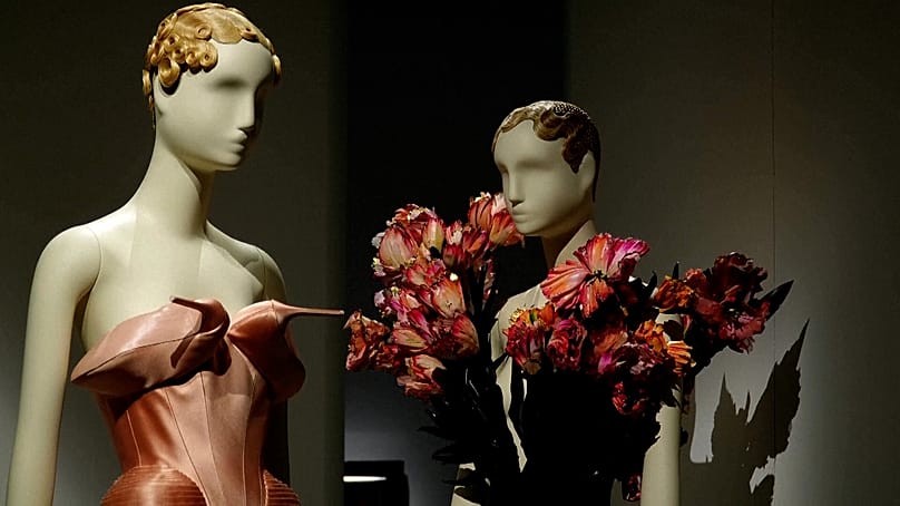 Various of dresses inspired by Dalí’s work
