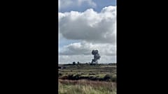 UK air force fighter jet crashes on training exercise