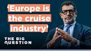 CEO of MSC Cruises, Gianni Onorato on The Big Question