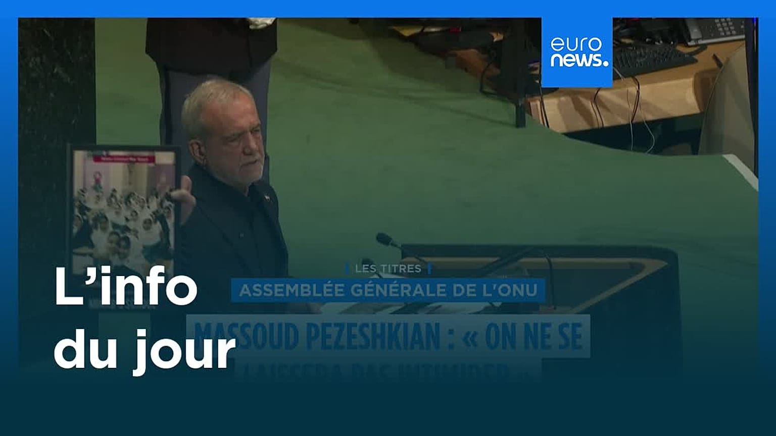 L’info du jour | 24 septembre 2026 - Soir