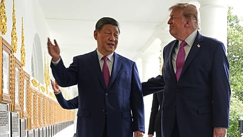US president Donald Trump hailed the “truly great friendship” he has developed with Xi Jinping