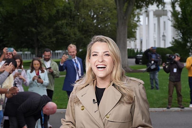 CNN Senior Reporter Betsy Klein reports from the White House, Thursday, Sept. 24, 2026, in Washington. 