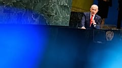 Israeli Prime Minister Benjamin Netanyahu speaks during the 81st session of the United Nations General Assembly at United Nations headquarters, Thursday, Sept. 24, 2026.