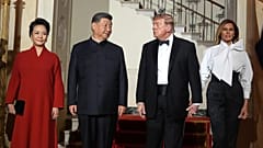 President Donald Trump with China's President Xi Jinping at the White House in Washington on 24 September 2026.