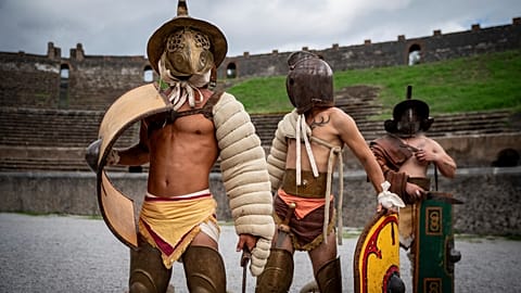 Pompeii, historical re-enactments