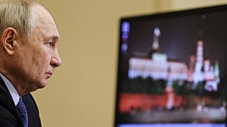 Russian President Vladimir Putin leads a cabinet meeting via videoconference at the Novo-Ogaryovo residence outside Moscow, 23 September, 2026