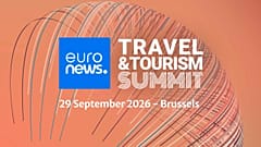 The Euronews Travel & Tourism Summit will be live from the Albert Hall in Brussels
