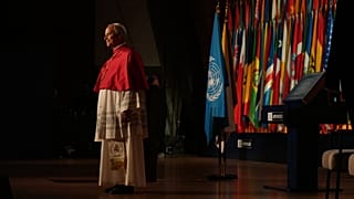 Léon XIV au siège de l'Unesco.