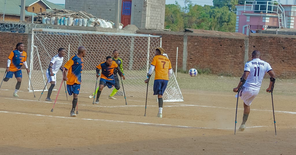 RDC : à Uvira, le football comme espace de reconstruction pour les amputés
