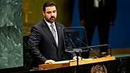 رئيس الوزراء العراقي علي الزيدي يتحدث خلال الدورة الحادية والثمانين للجمعية العامة للأمم المتحدة في مقر الأمم المتحدة، يوم الجمعة 25 سبتمبر 2026.