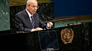 رئيس الوزراء العراقي علي الزيدي يتحدث خلال الدورة الحادية والثمانين للجمعية العامة للأمم المتحدة في مقر الأمم المتحدة، يوم الجمعة 25 سبتمبر 2026.